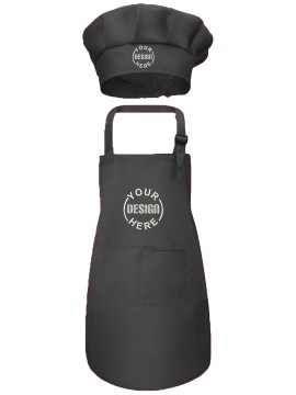 Kitchen Apron With Chef Hat